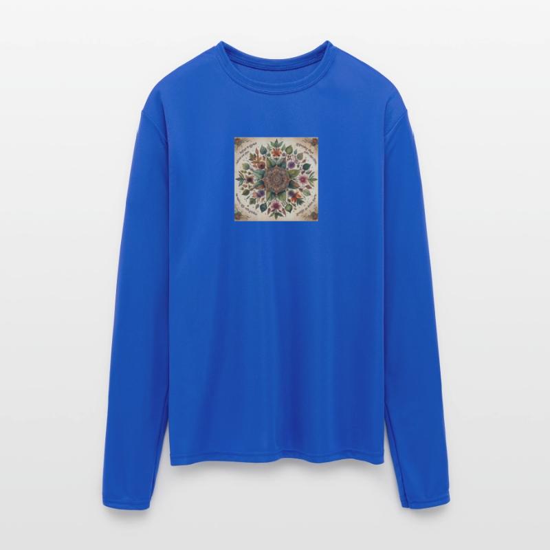 Floral Mandala with Sanskrit Inscriptions