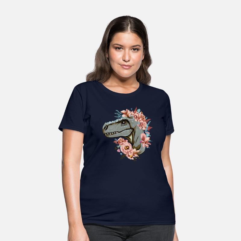 Flowery dinosaur