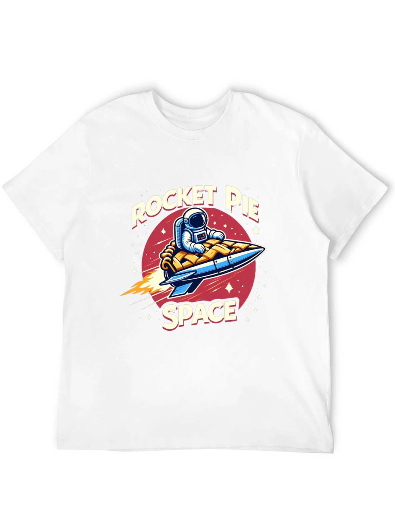 Rocket Pie Space Black T-Shirt