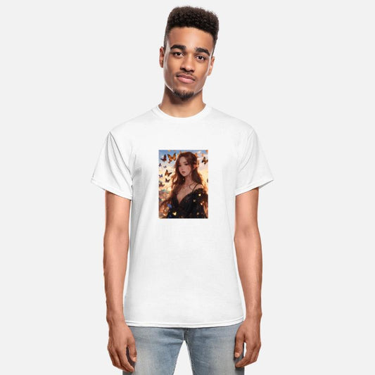 Flutter into Fantasy: Ethereal Butterfly T-Shirts