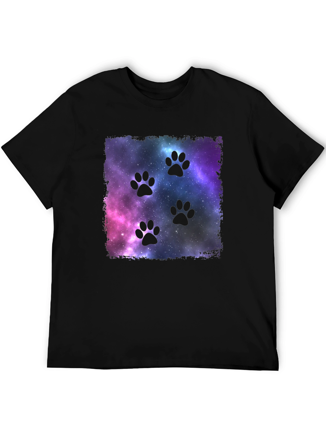 Galaxy Paw Print T-Shirt