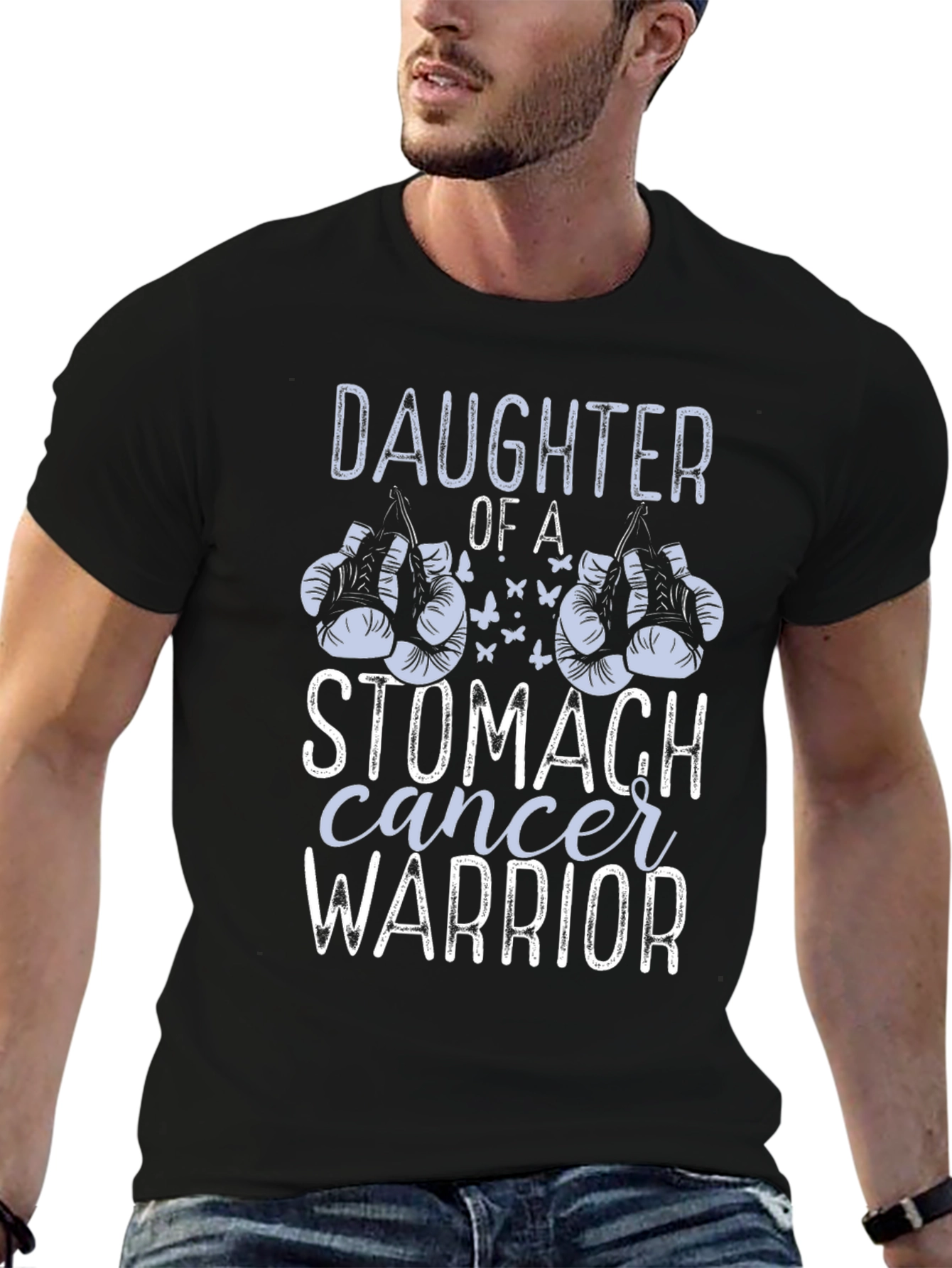 Daughter of a Stomach Cancer Warrior T-Shirt