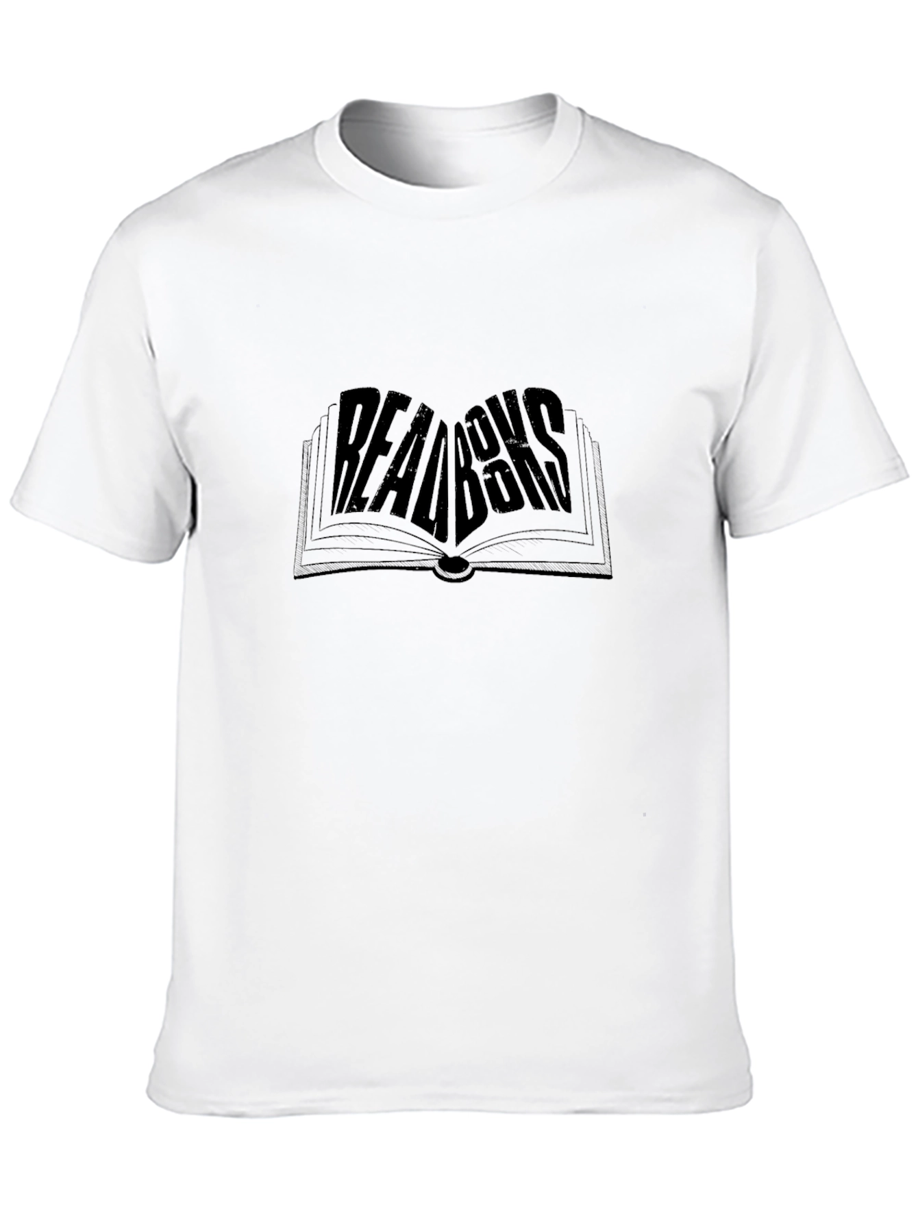 Read Books Graphic Tee - Classic Black T-Shirt