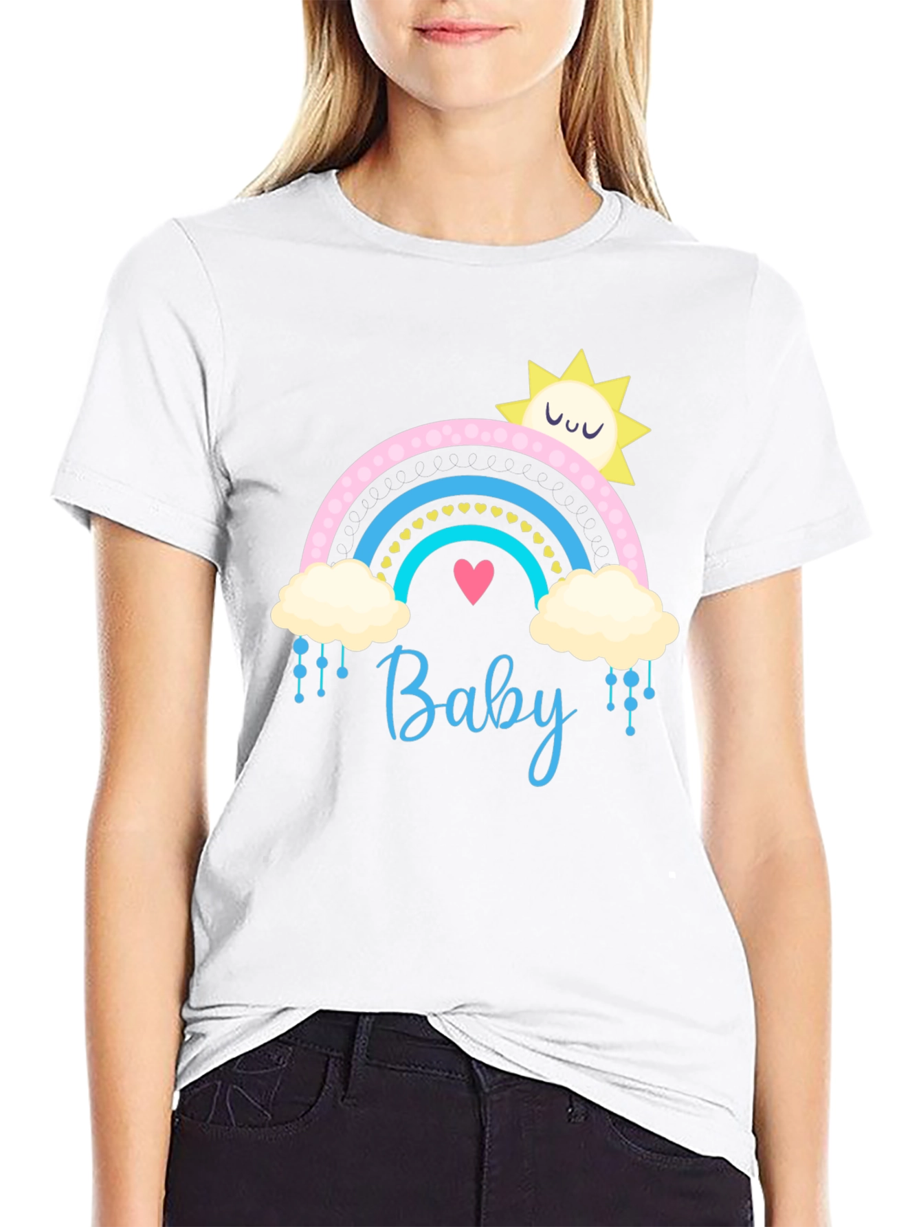 Baby Rainbow Graphic T-Shirt
