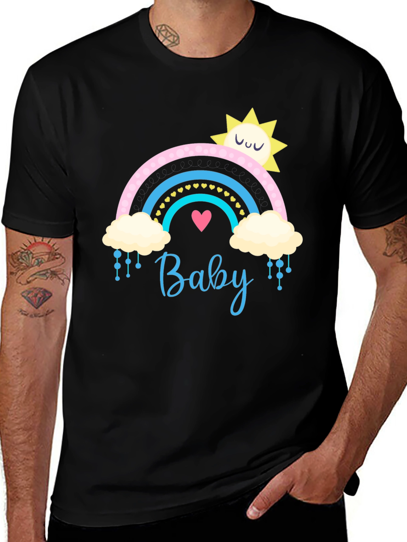 Baby Rainbow Graphic T-Shirt