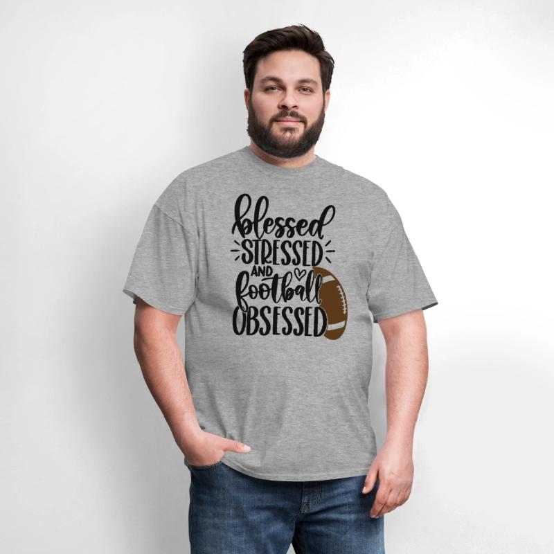Football Game Day - Blessed Stressed Obsessed