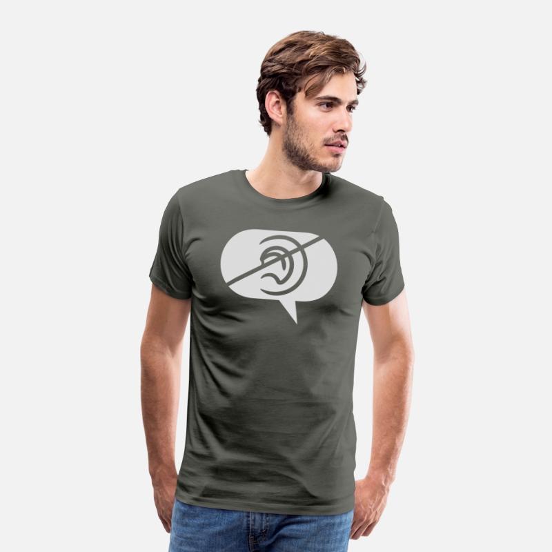 Forbidden hear icon speech