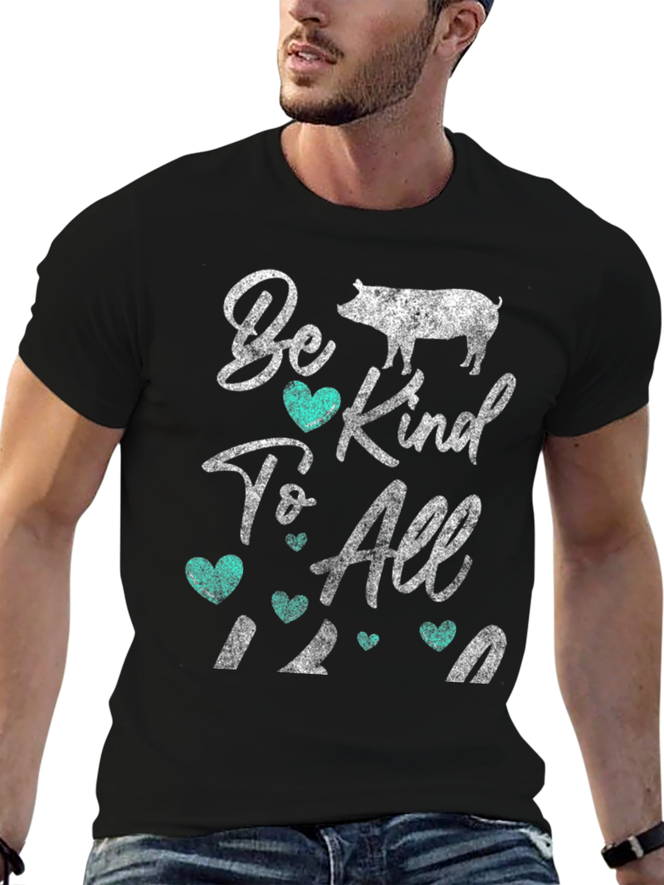 Be Kind To All Pig Graphic Tee