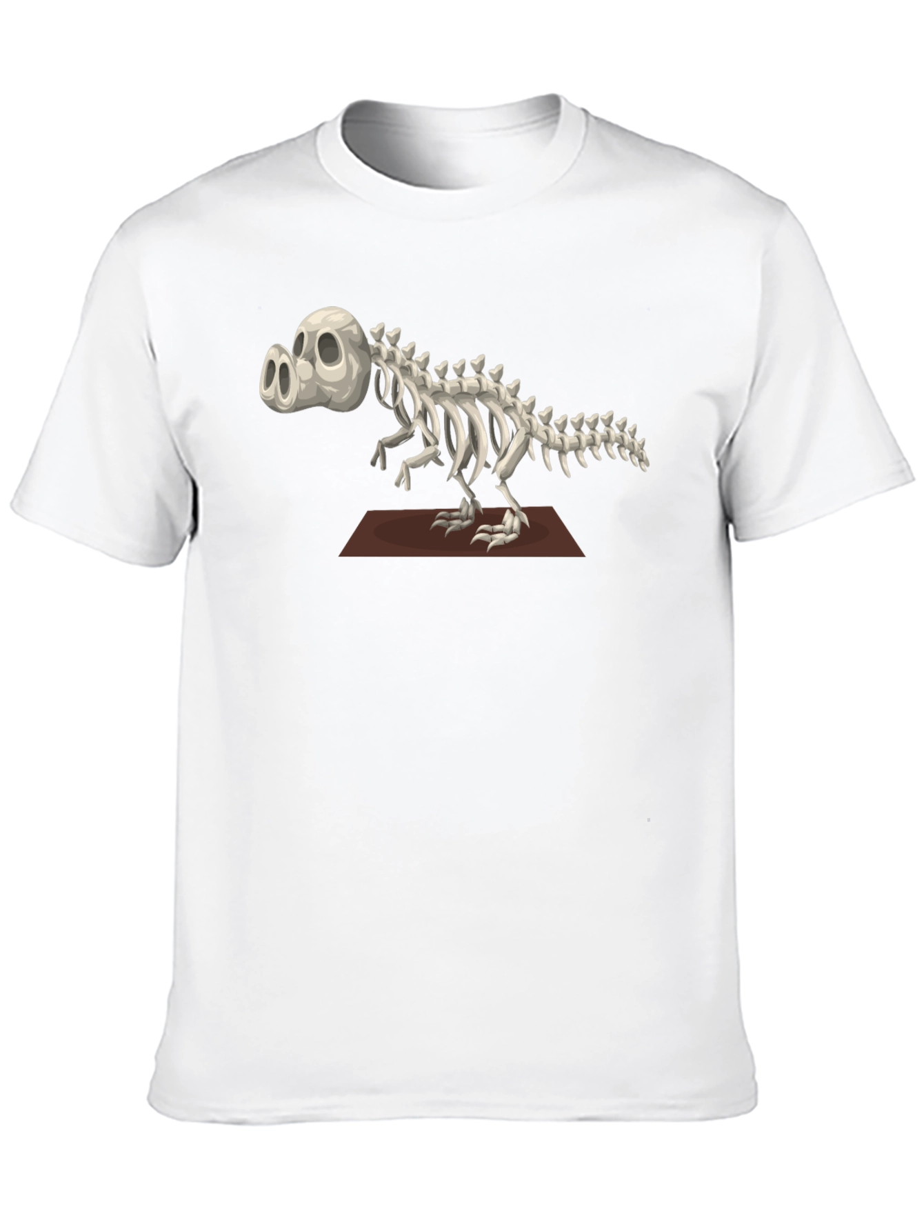 Cool Dry Bones Dinosaur Skeleton T-Shirt
