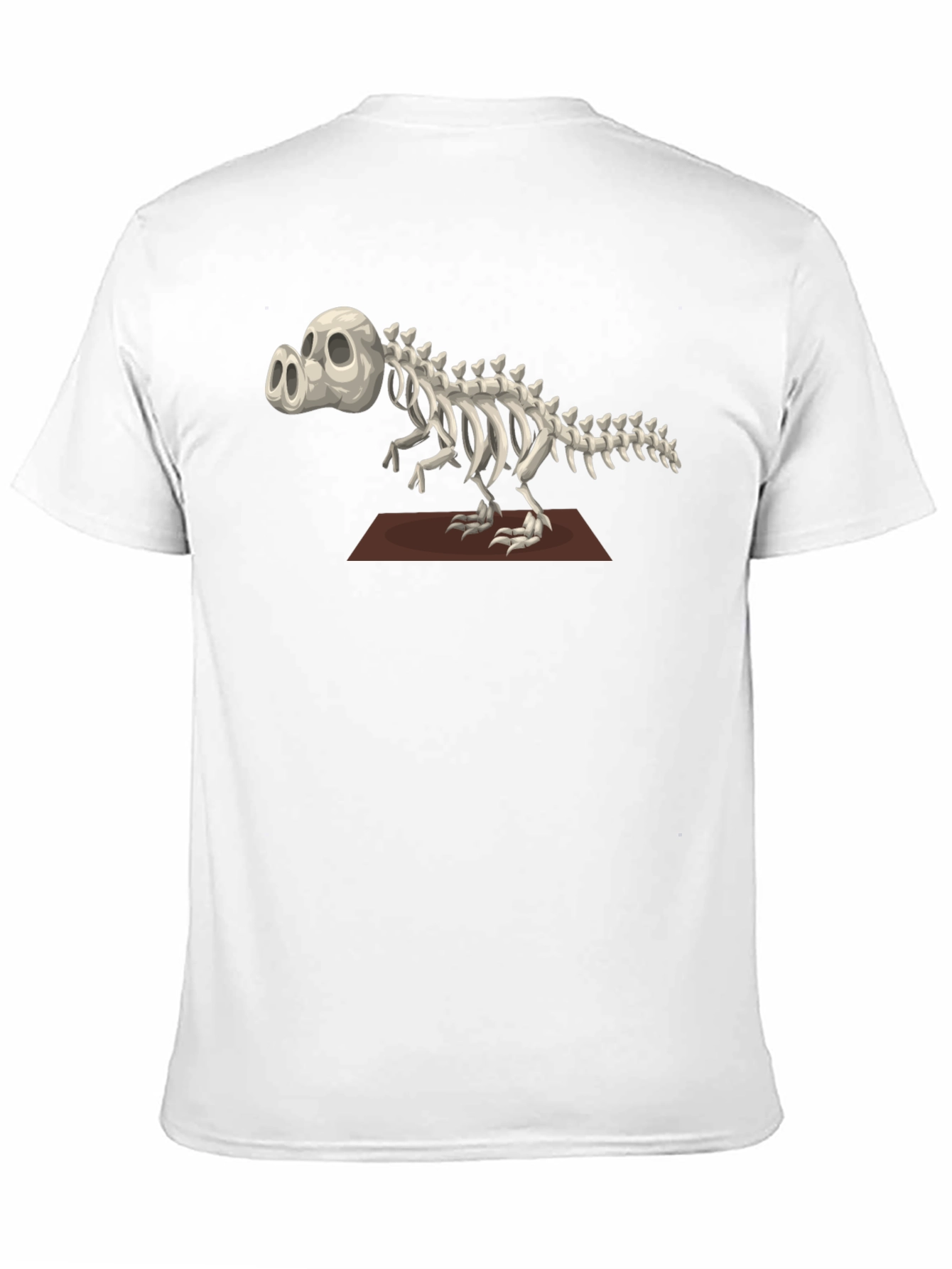Cool Dry Bones Dinosaur Skeleton T-Shirt