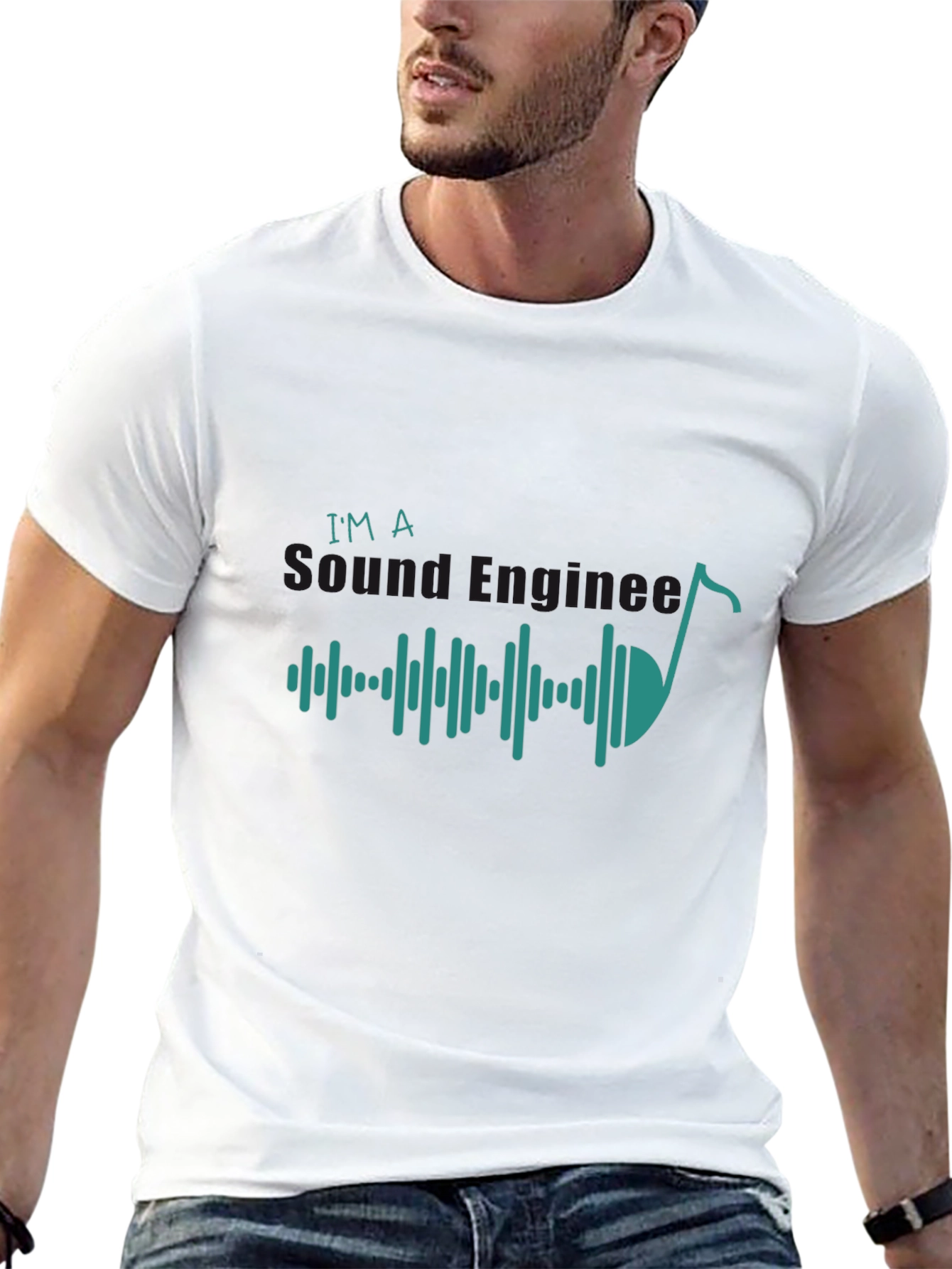 Sound Engineer Graphic Tee - Music Lover Shirt