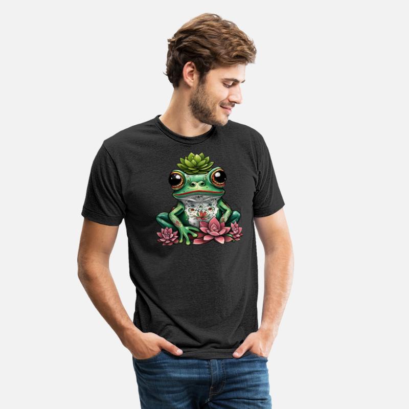 Frog Sugar Skull Succulent
