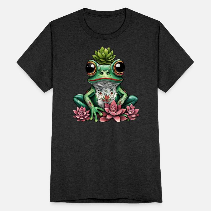 Frog Sugar Skull Succulent