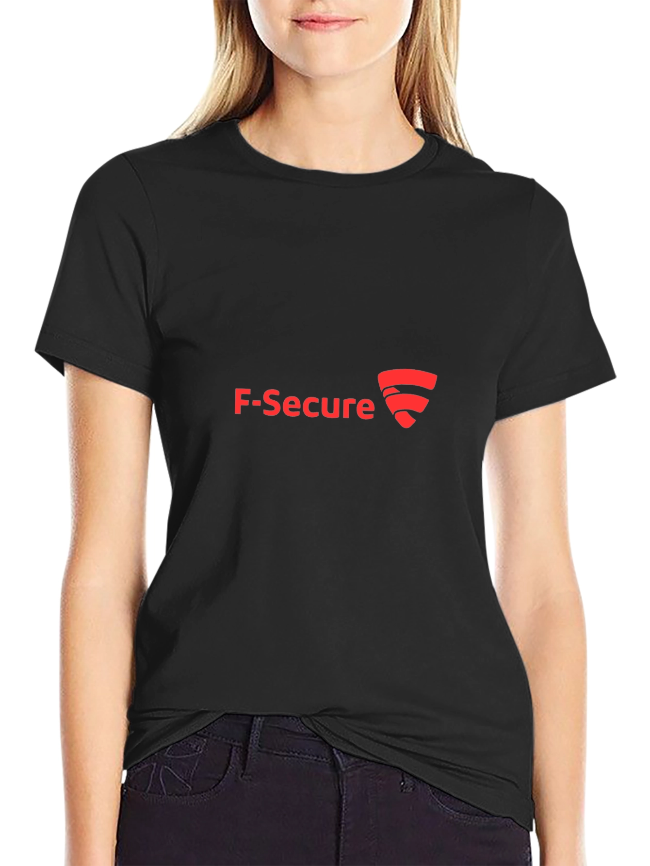 F-Secure Black T-Shirt - Modern Security Apparel
