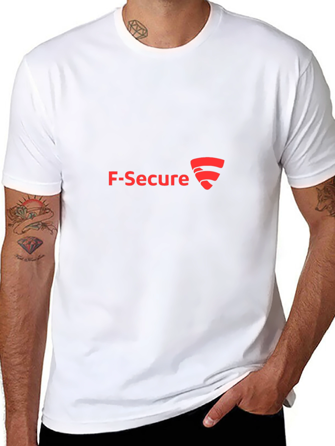 F-Secure Black T-Shirt - Modern Security Apparel