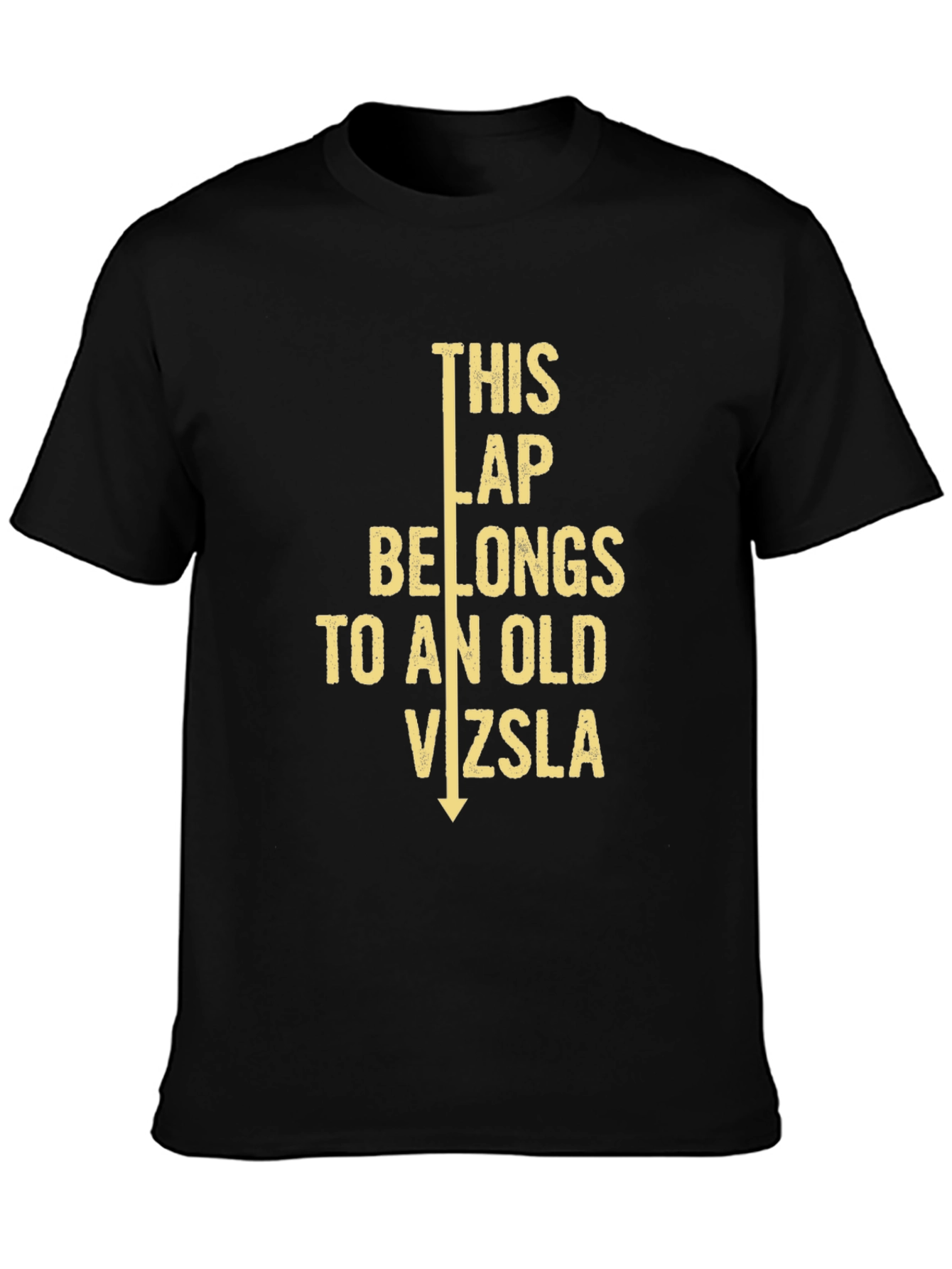 This Lap Belongs to an Old Vizsla T-Shirt