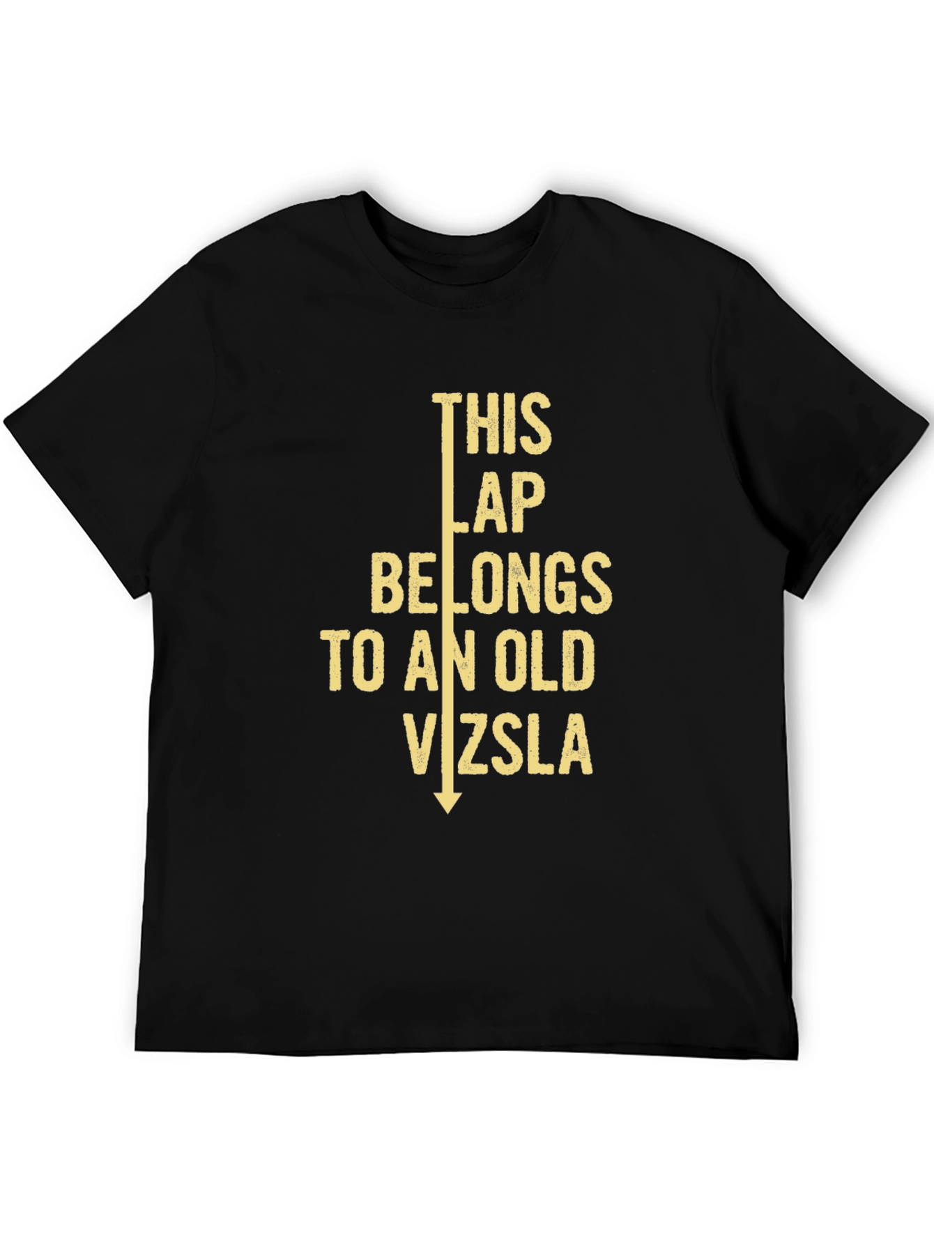This Lap Belongs to an Old Vizsla T-Shirt