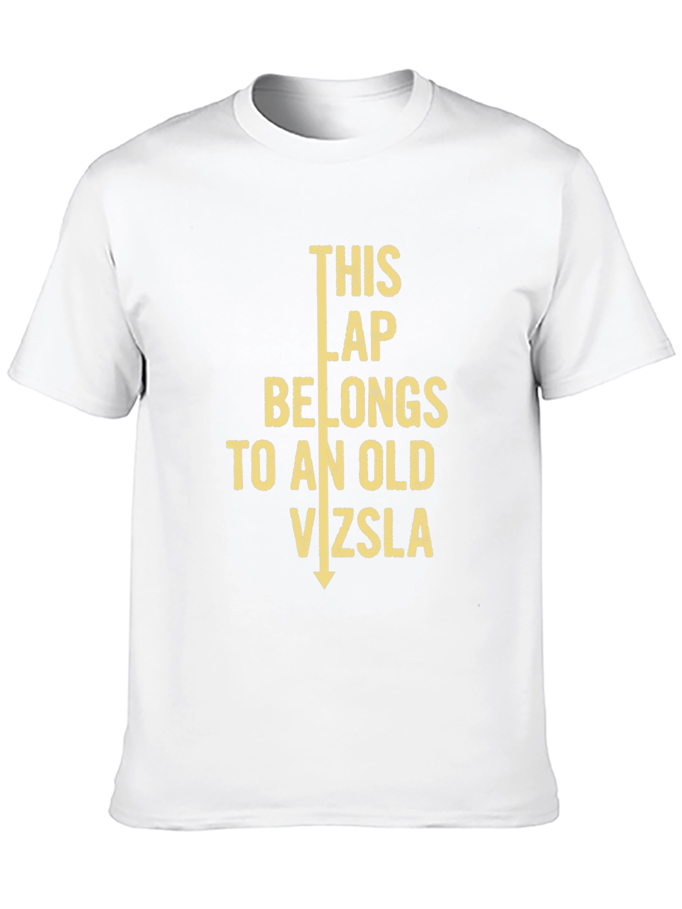 This Lap Belongs to an Old Vizsla T-Shirt