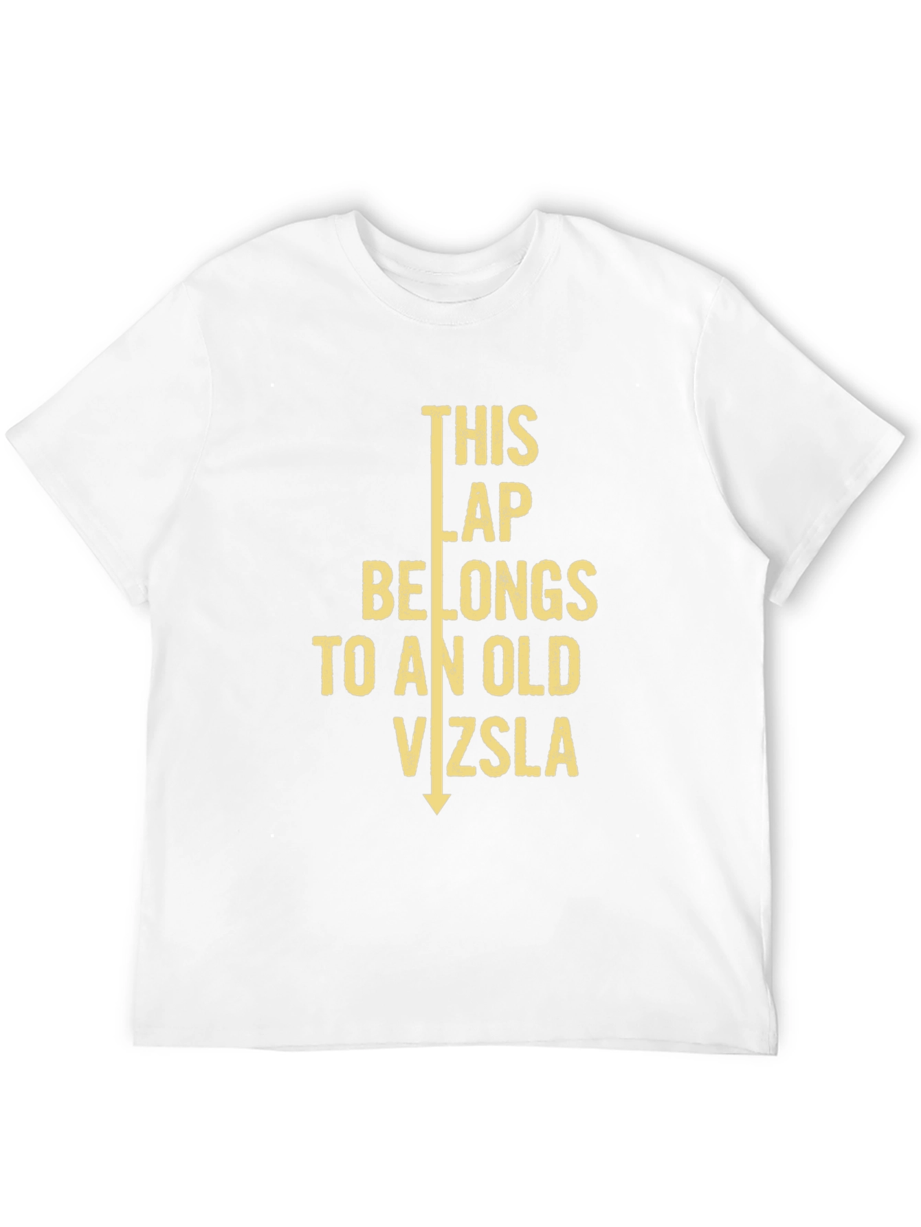 This Lap Belongs to an Old Vizsla T-Shirt