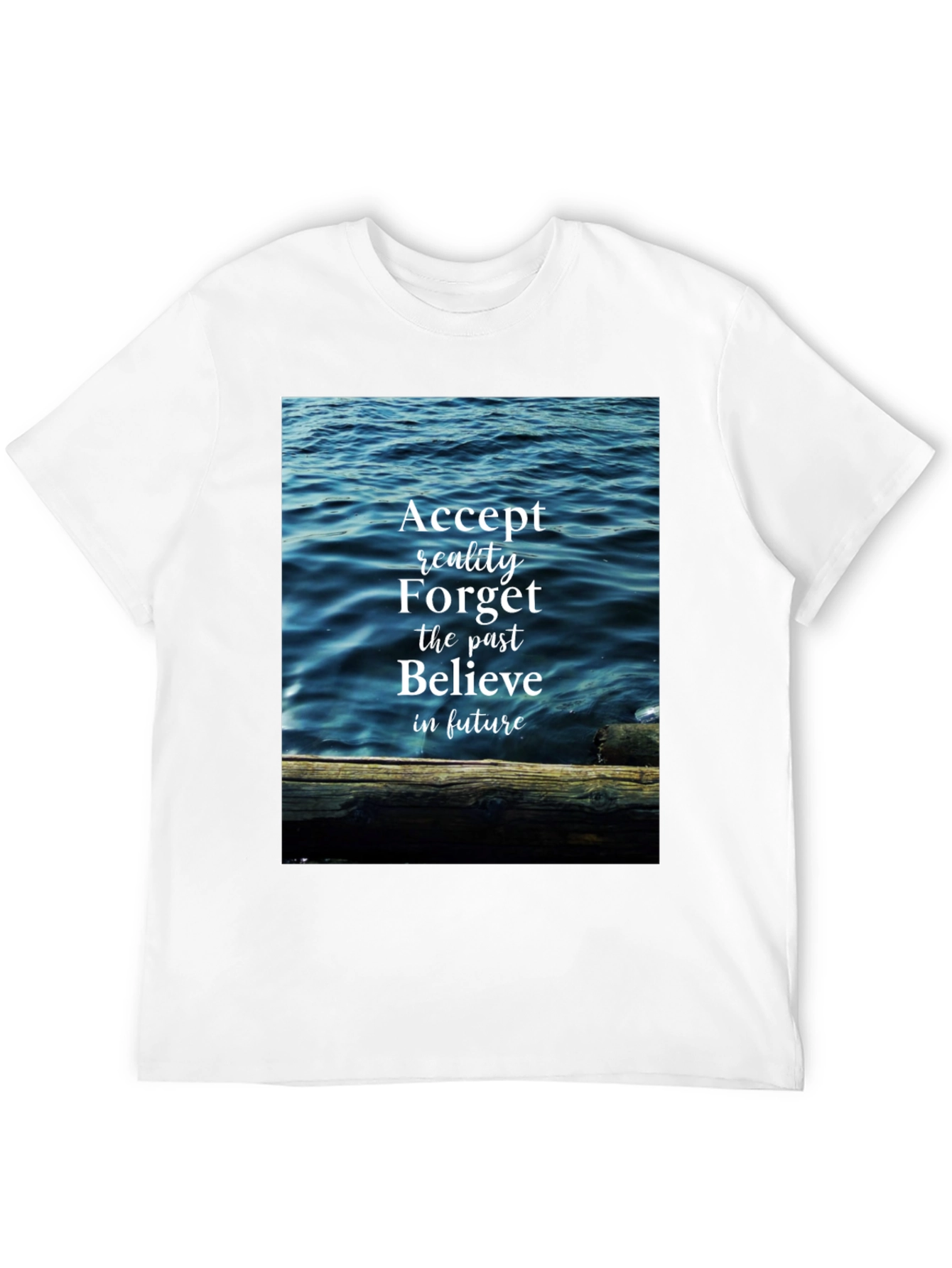 Inspirational Ocean Graphic T-Shirt
