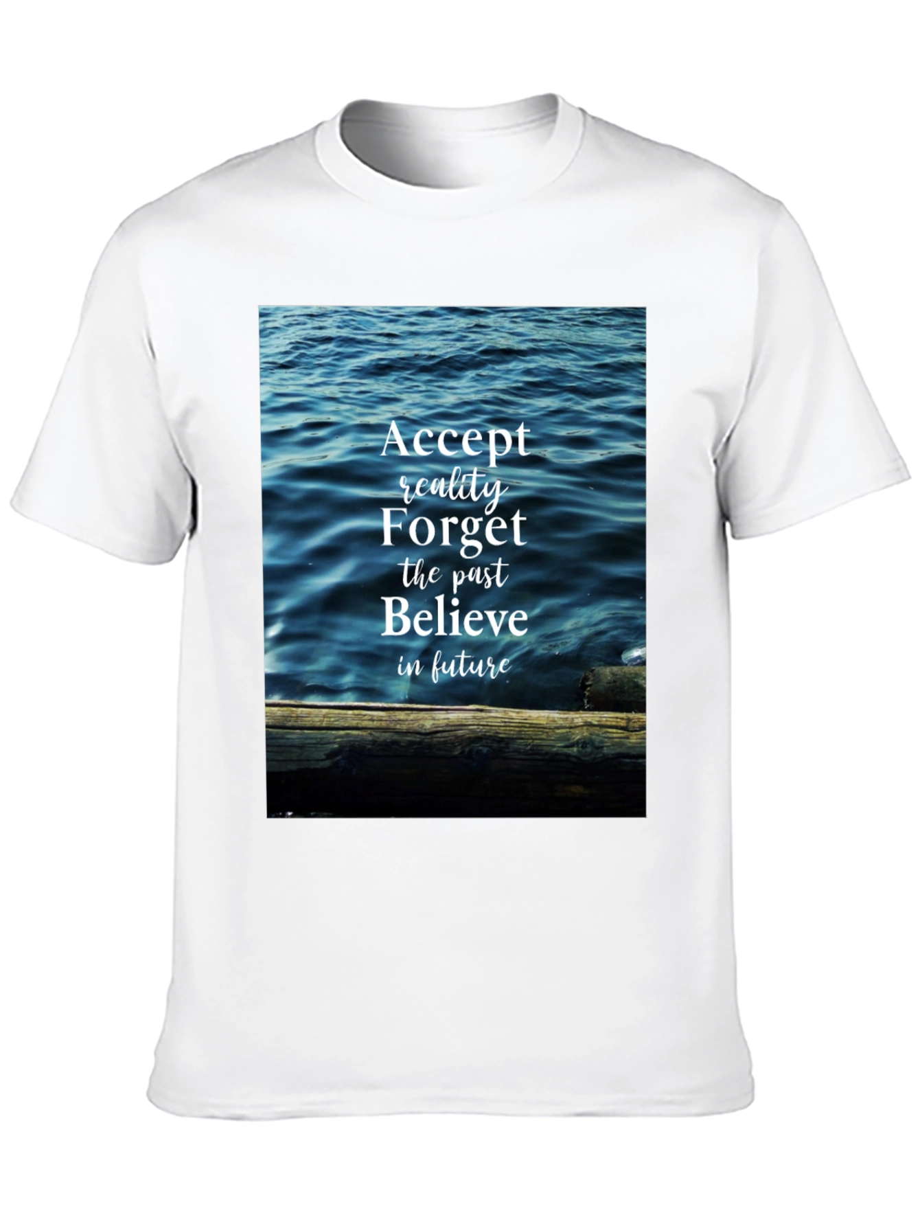 Inspirational Ocean Graphic T-Shirt