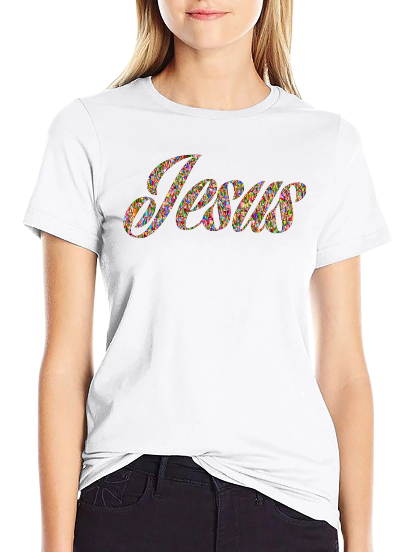 Jesus Graphic Tee - Black Christian T-Shirt