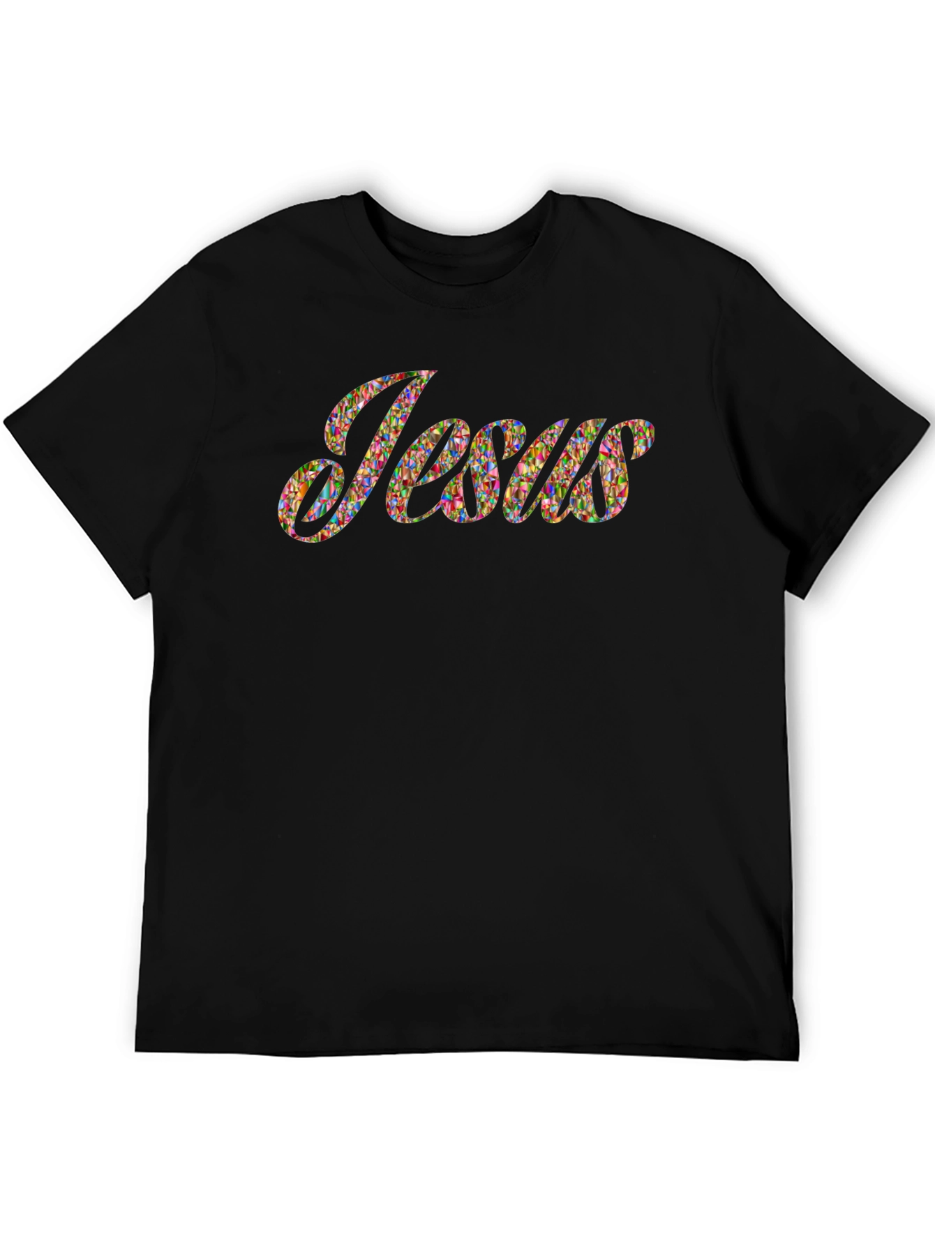 Jesus Graphic Tee - Black Christian T-Shirt