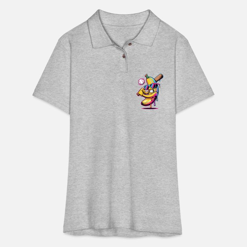 Funny Banana Swinging Baseball Humor Cartoon Drip