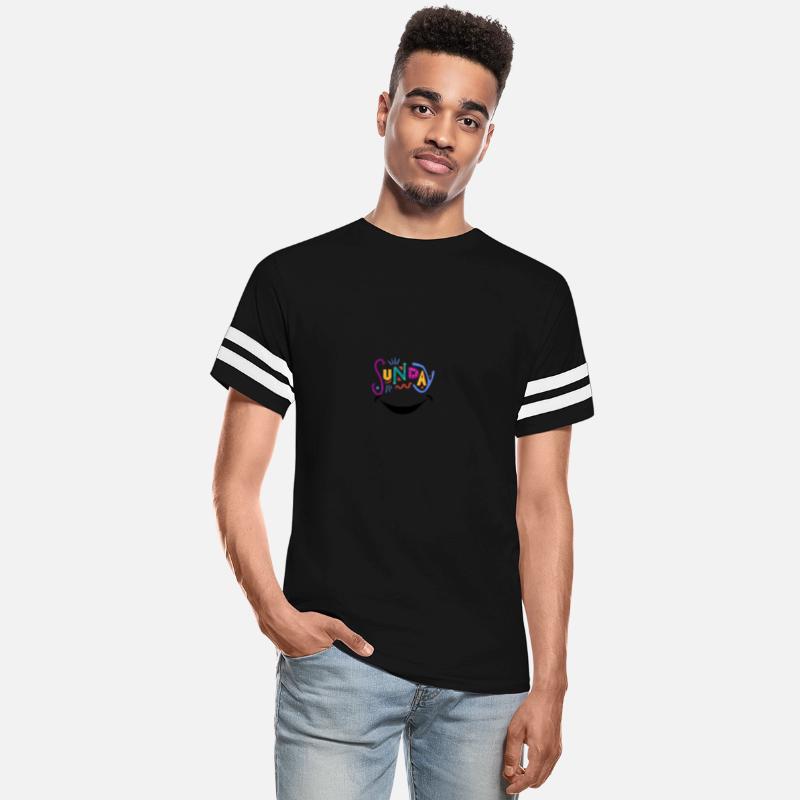 "Funny Black and White Smile Face T-Shirt | Happy