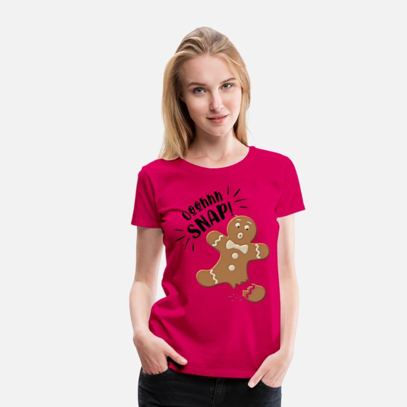 Funny Christmas Oh Snap Gingerbread Man