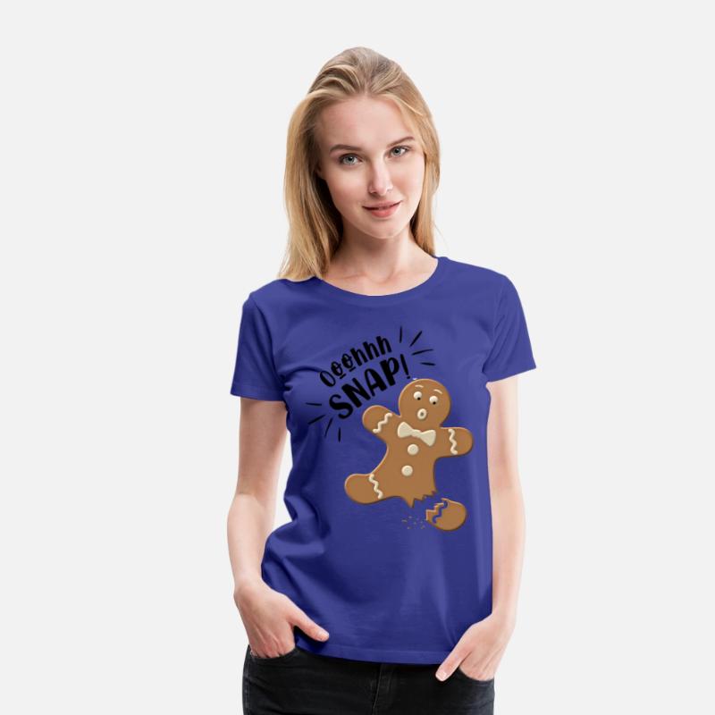 Funny Christmas Oh Snap Gingerbread Man