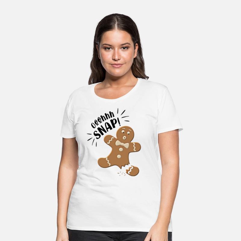 Funny Christmas Oh Snap Gingerbread Man