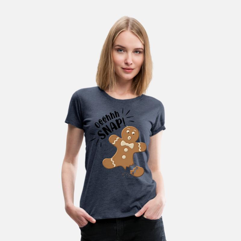 Funny Christmas Oh Snap Gingerbread Man