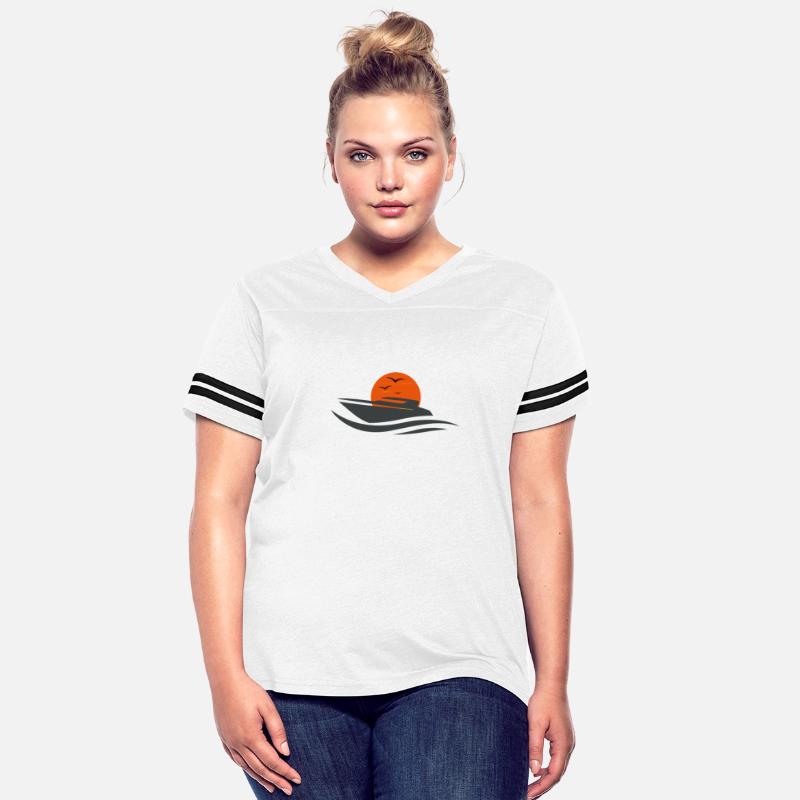 Funny Cool Speed Boats Sunset Graphic Humor Tees
