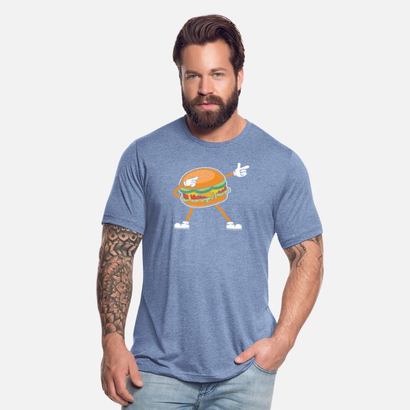Funny Hamburger Dab Cheeseburger Lover