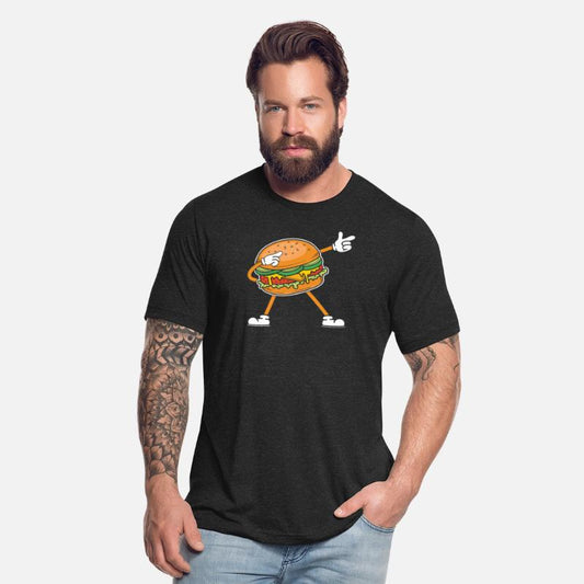 Funny Hamburger Dab Cheeseburger Lover