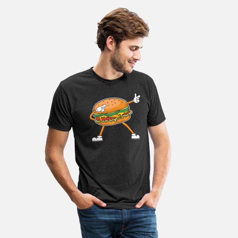 Funny Hamburger Dab Cheeseburger Lover