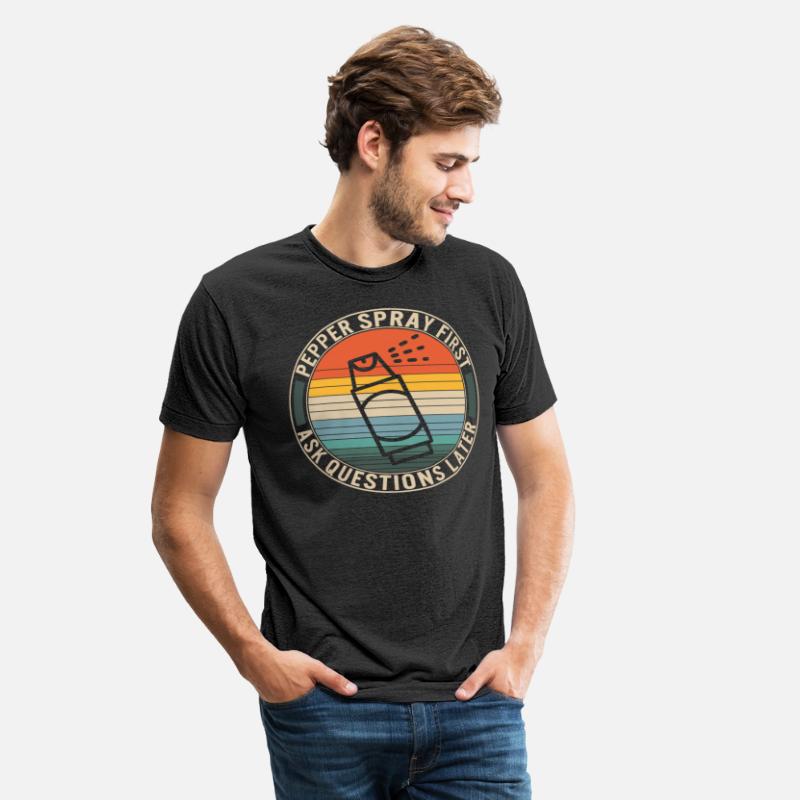 Funny Ladies Shirt, Pepper Spray First Ask