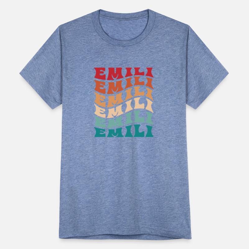 Funny Personalized Emili Name Themed Apparel
