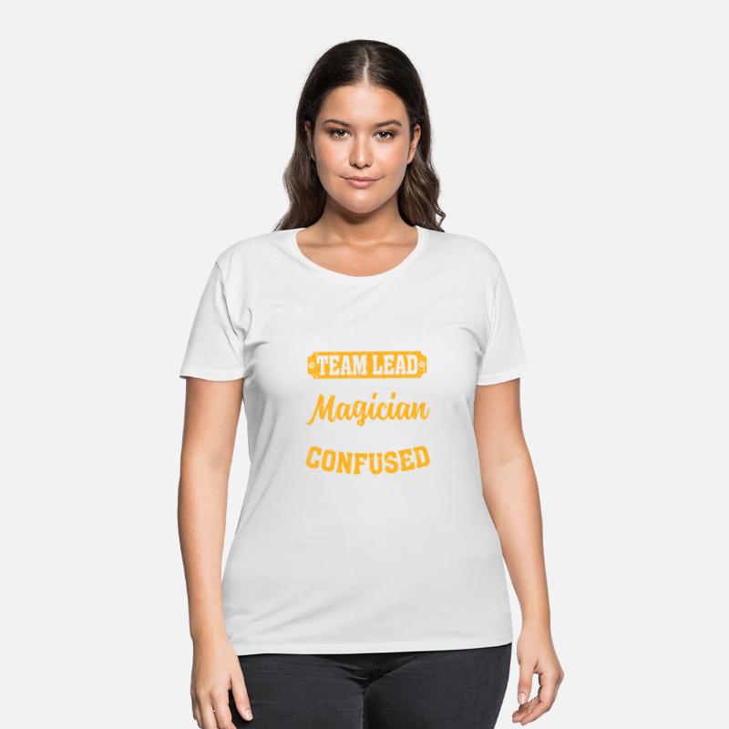 Funny Team Lead Shirt - Not a Magician Work Humor
