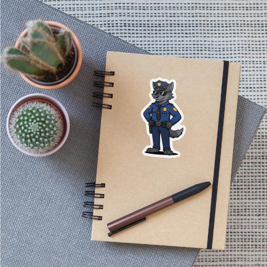 Furry policeman