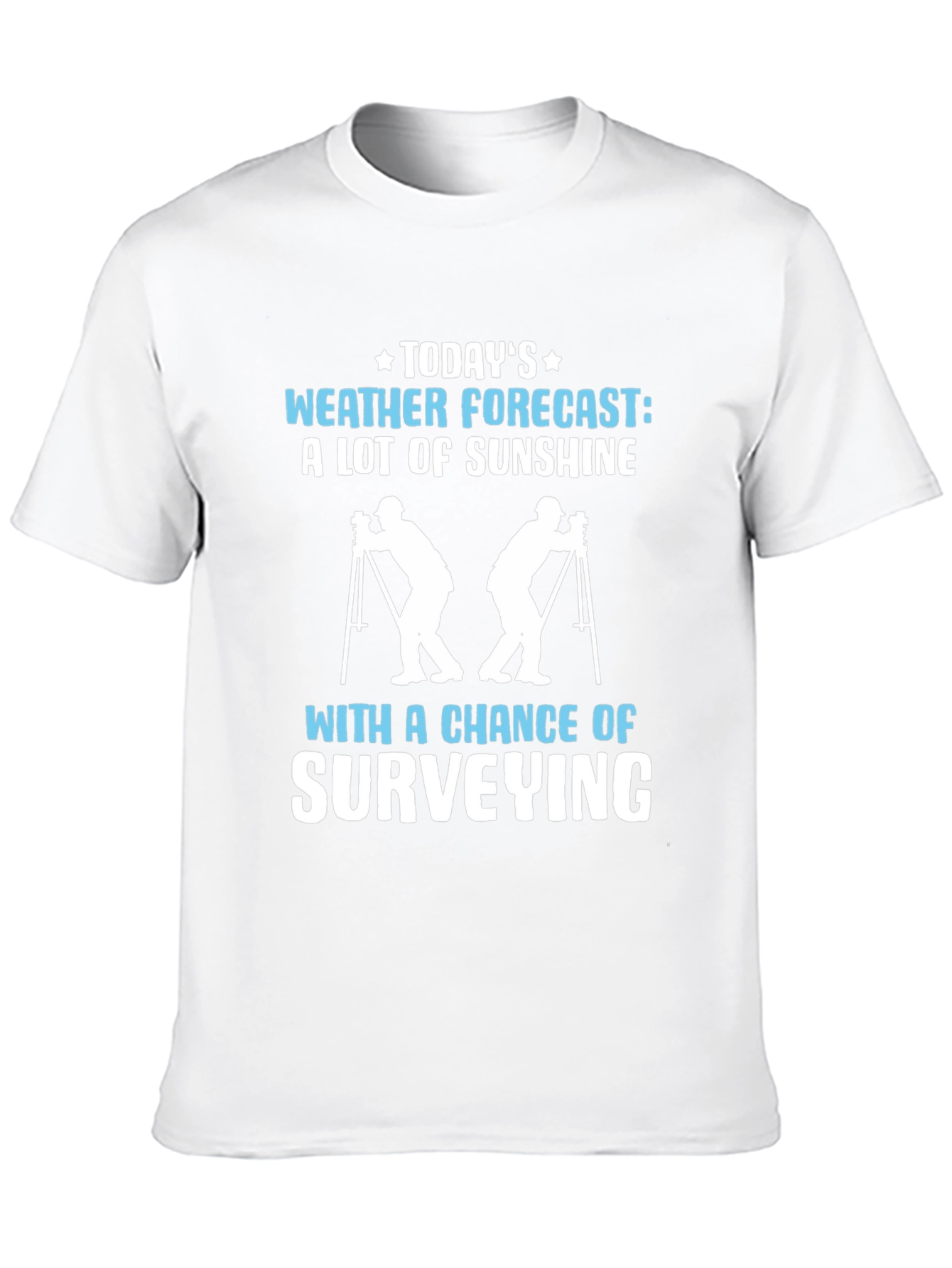 Surveying Weather Forecast Graphic Tee