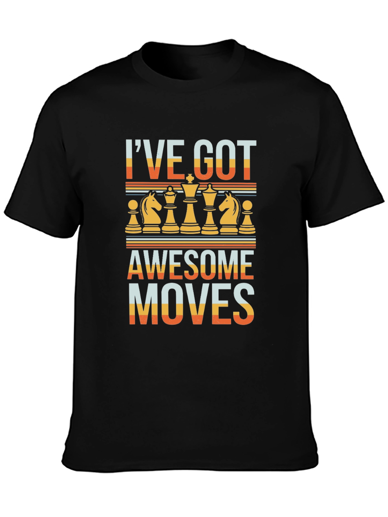 Awesome Moves Chess Graphic T-Shirt