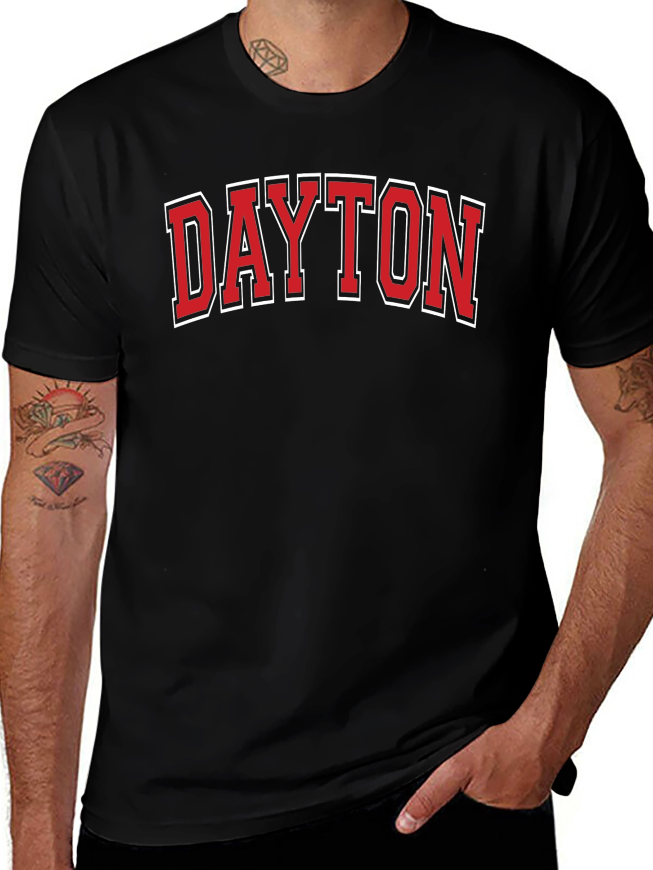 Dayton Graphic T-Shirt - Black