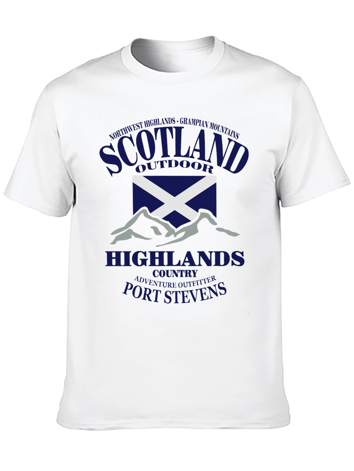 Scotland Highlands Outdoor Graphic T-Shirt