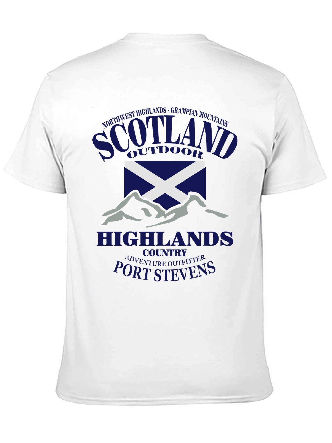 Scotland Highlands Outdoor Graphic T-Shirt