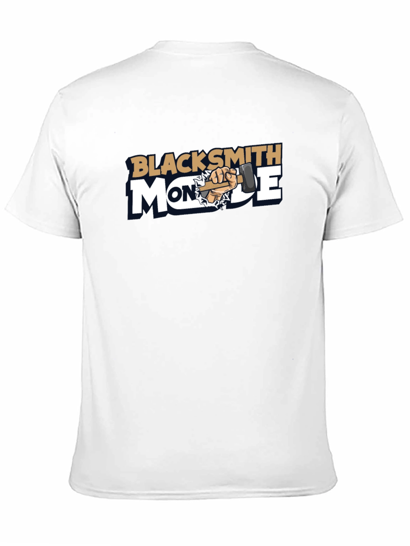 Blacksmith Mode T-Shirt - Black Cotton Blend