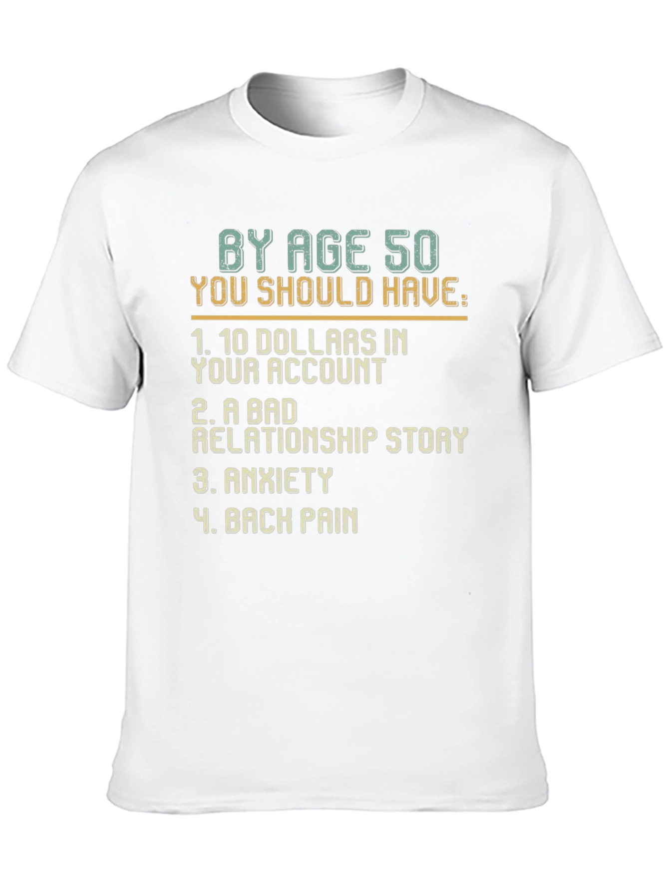 Funny By Age 50 T-Shirt