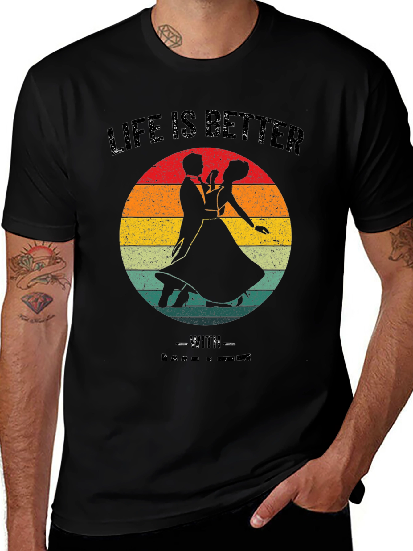 Life Is Better Ballroom Dance T-Shirt