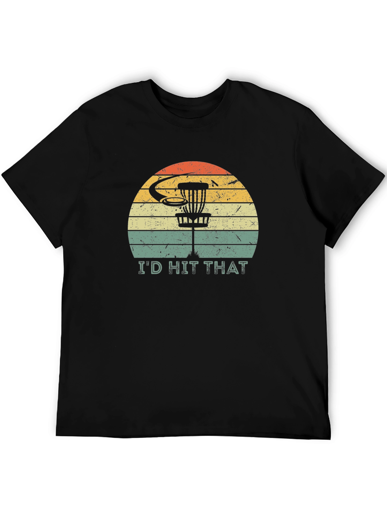 Id Hit That Disc Golf Graphic Tee